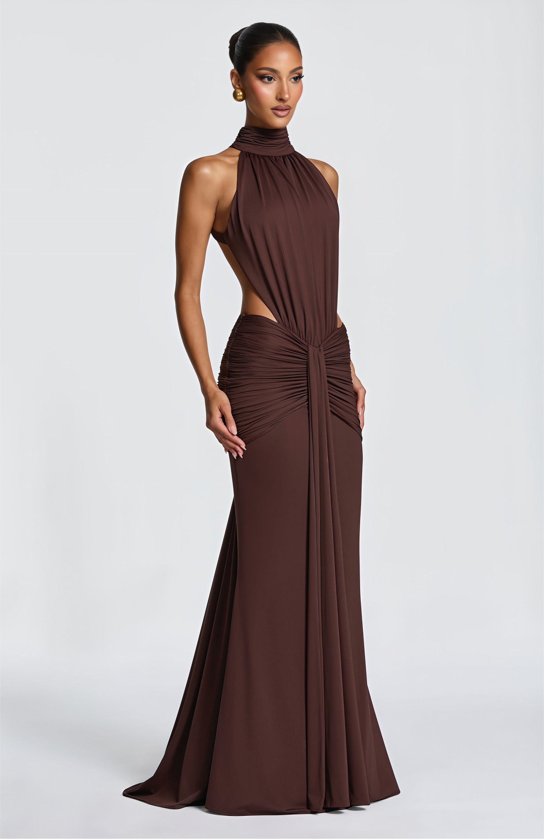 #Color_Plum Brown
