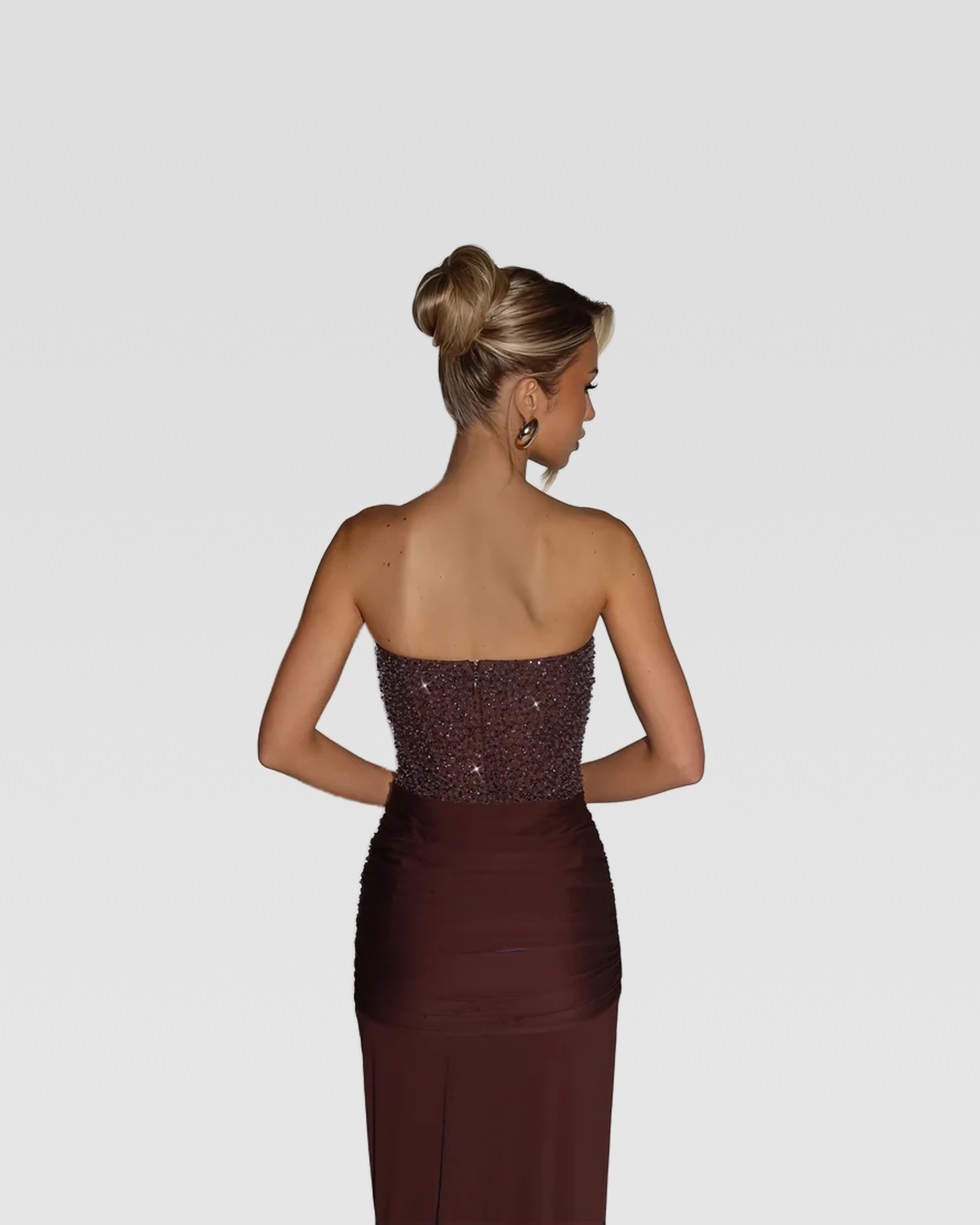 #Color_Plum Brown