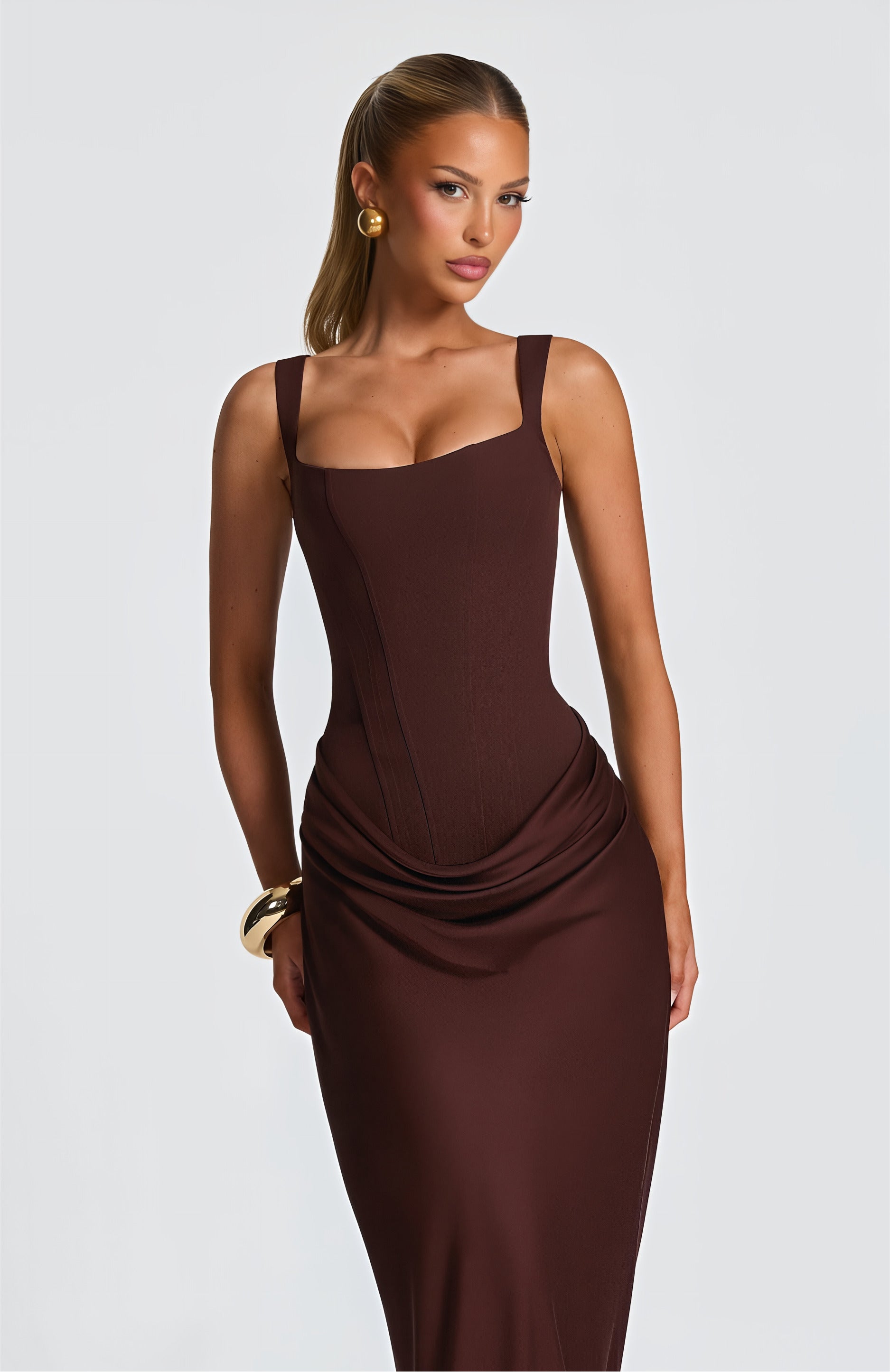 #Color_Plum Brown